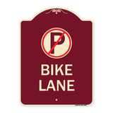 No Parking (Symbol) Bike Lane
