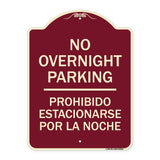 No Overnight Parking - Prohibido Estacionarse Por La Noche