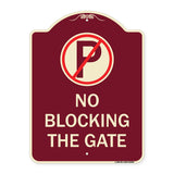 No Blocking the Gate with Graphic