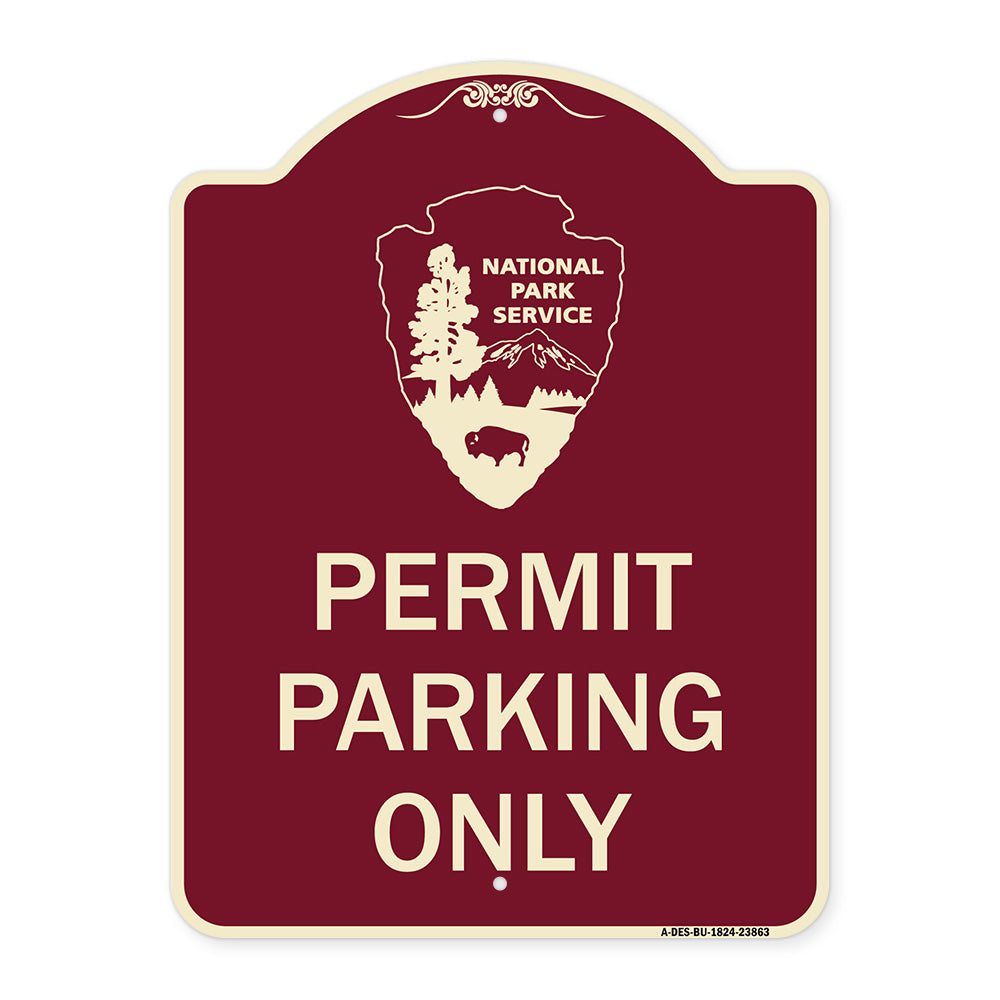 National Park Service - Permit Parking Only