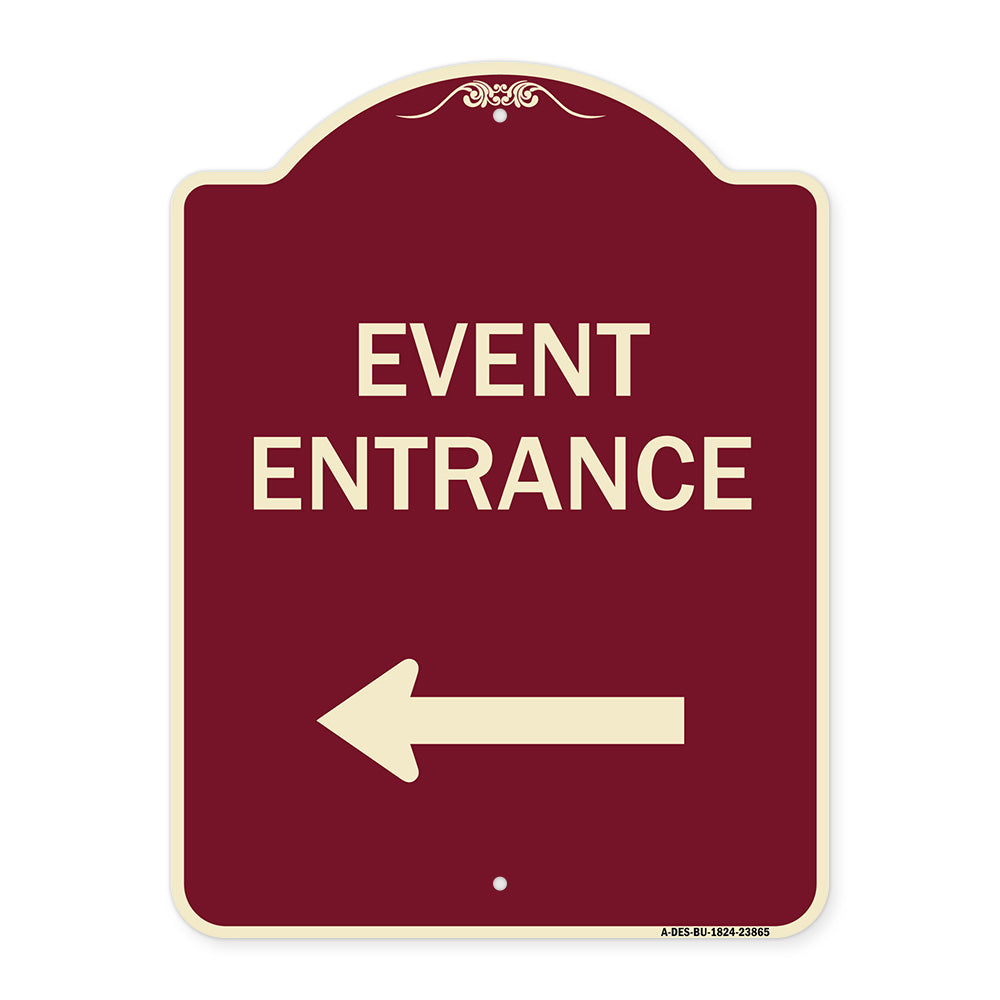 N Event Entrance (With Left Arrow)