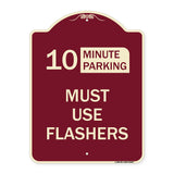 Must Use Flashers (Choose Your Limit) Minute Parking
