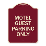 Motel Guest Parking Only