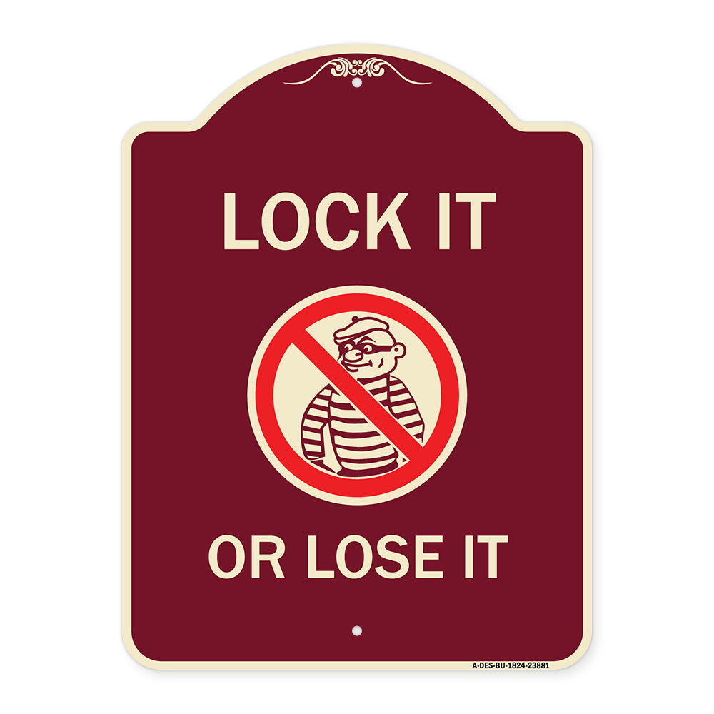 Lock It or Lose It (With Graphic)