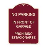 In Front of Garage Prohibido Estacionarse