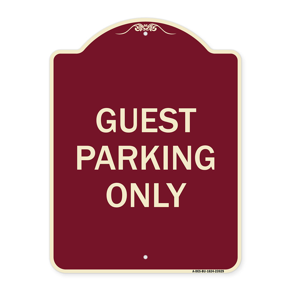 Guest Parking Only