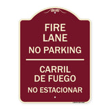 Fire Lane No Parking - Carril De Fuege No Esta Conar