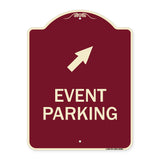 Event Parking (Up Right Arrow Symbol)