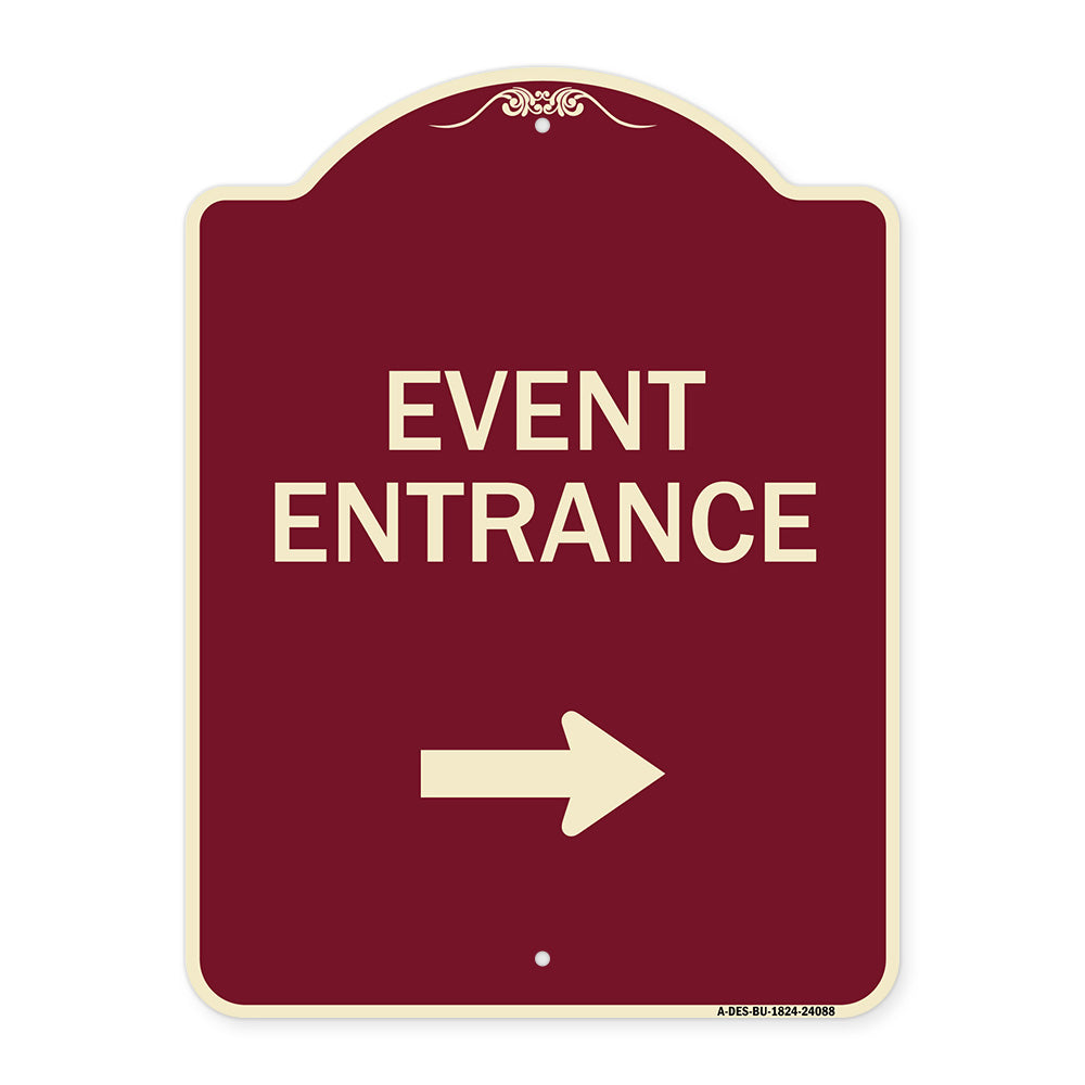 Event Entrance (With Right Arrow)
