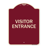 Entrance Sign Visitor Entrance