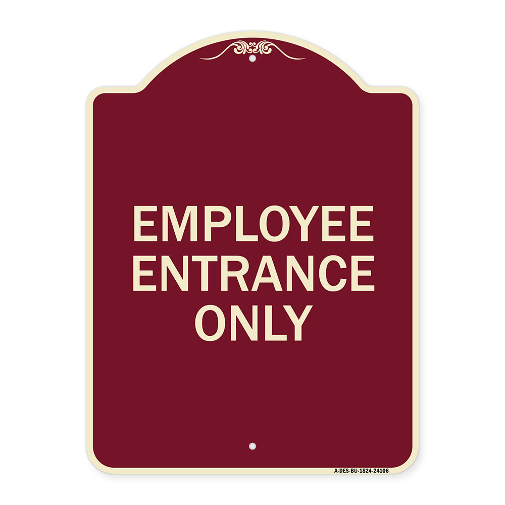 Employee Entrance Only