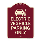 Electric Vehicle Parking Only (With Graphic)