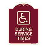 During Service Times (With Graphic)