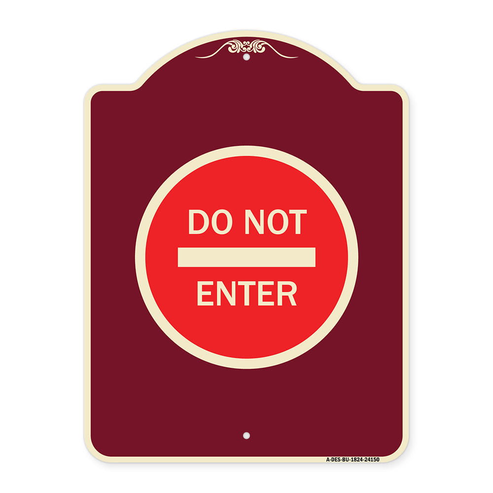 Do Not Enter
