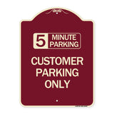 Customer Parking Only (Choose Your Limit) Minute Parking