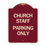 Church Staff Parking Only