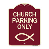 Church Parking Only (Symbol)