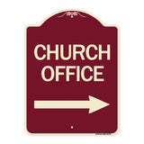 Church Office (With Right Arrow)