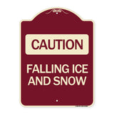 Caution - Falling Ice and Snow