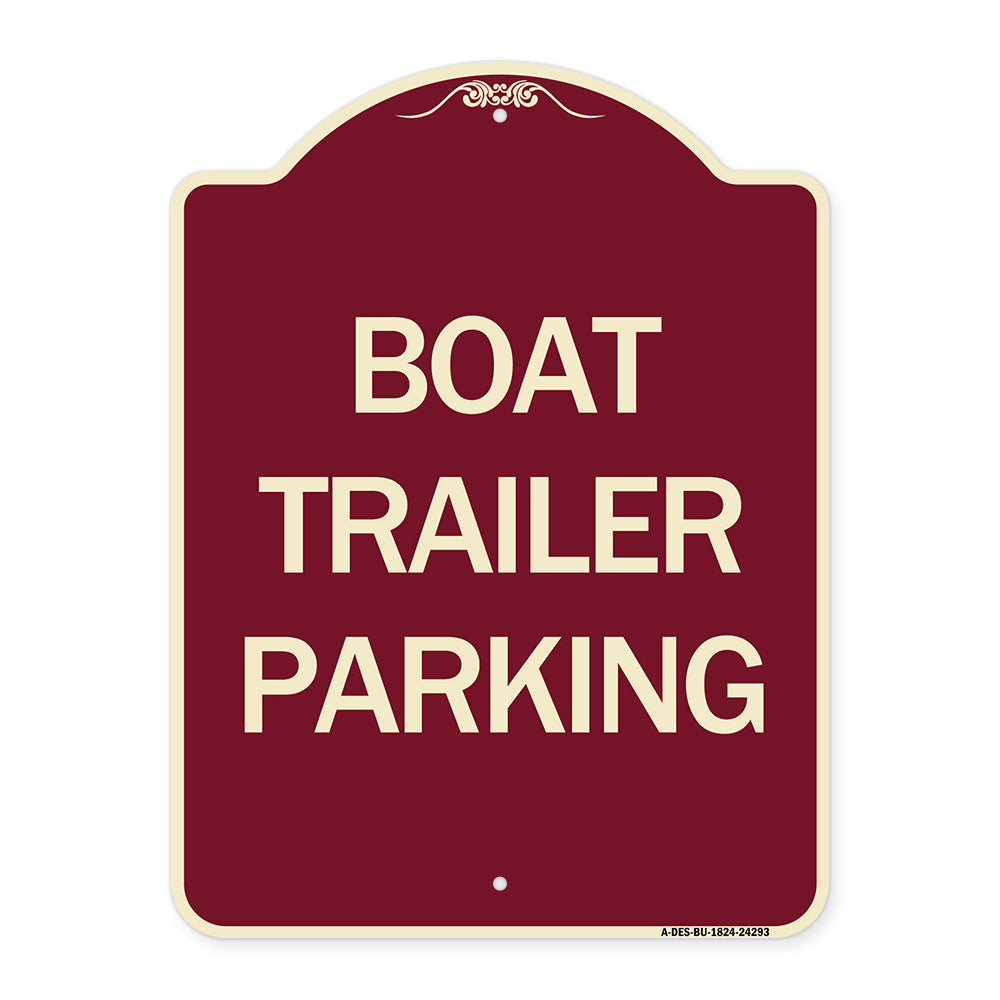Boat Trailer Parking