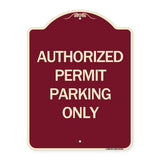 Authorized Permit Parking Only