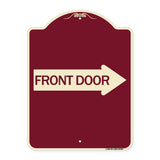 Front Door (With Right Arrow)