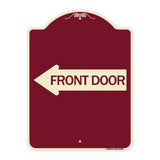 Front Door (With Left Arrow)