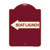 Boat Launch (With Left Arrow)