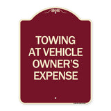 Towing at Vehicle Owner's Expense
