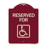 Reserved for (With Accessible Symbol)