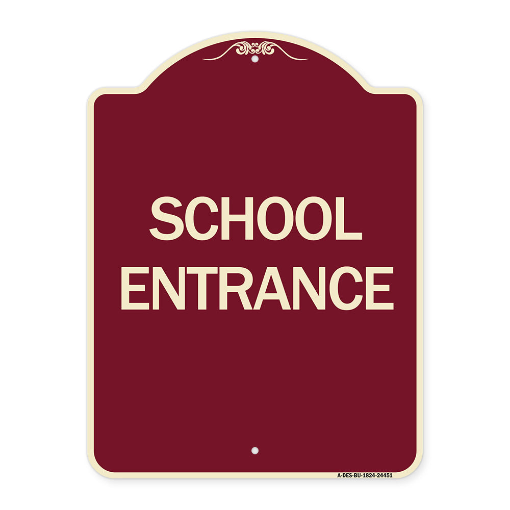 School Entrance
