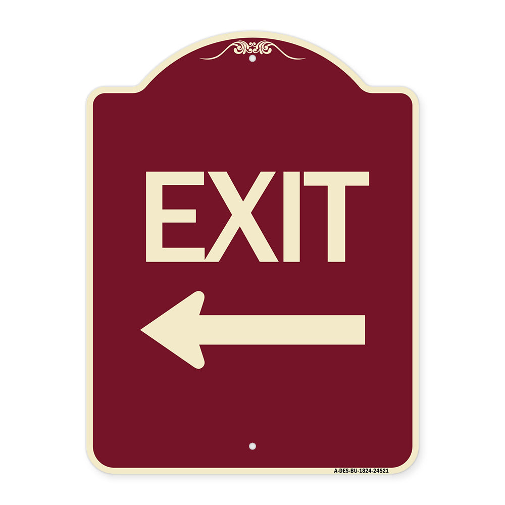 Exit with Left Arrow