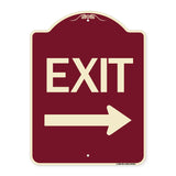 Exit with Right Arrow