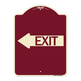 Exit (With Left Arrow)