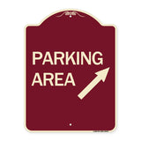 Parking Area (Up Right Arrow Symbol)