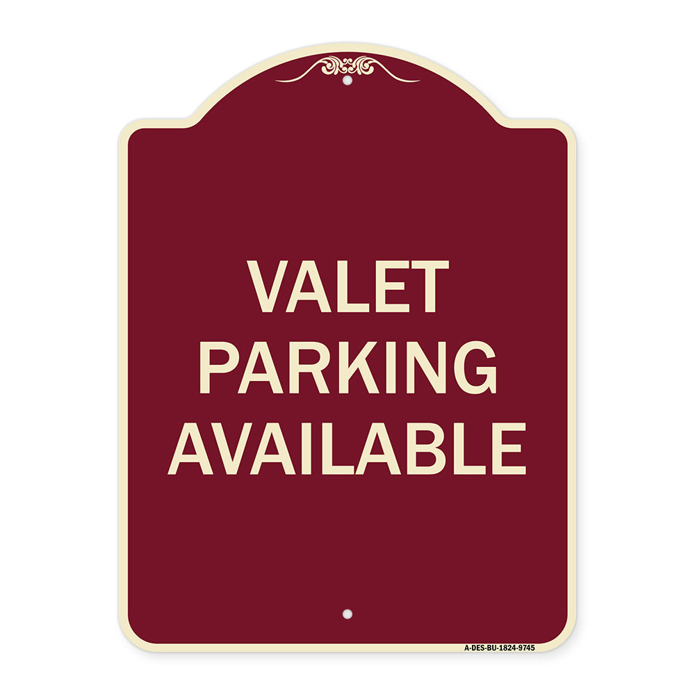 Valet Parking Available