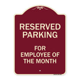 Reserved Parking For Employee Of The Month