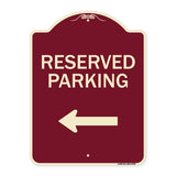 Reserved ParkingÂ  Left