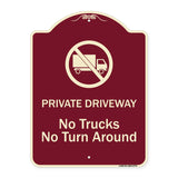 Private Driveway. No Trucks No Turnaround