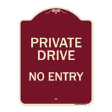 Private Drive No Entry
