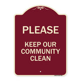 Please Keep Our Community Clean