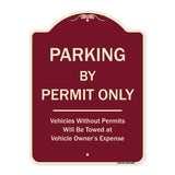 Parking By Permit Only Vehicles Without Permits Towed At Vehicle Owner's Expense