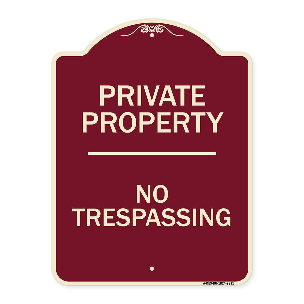 No Trespassing