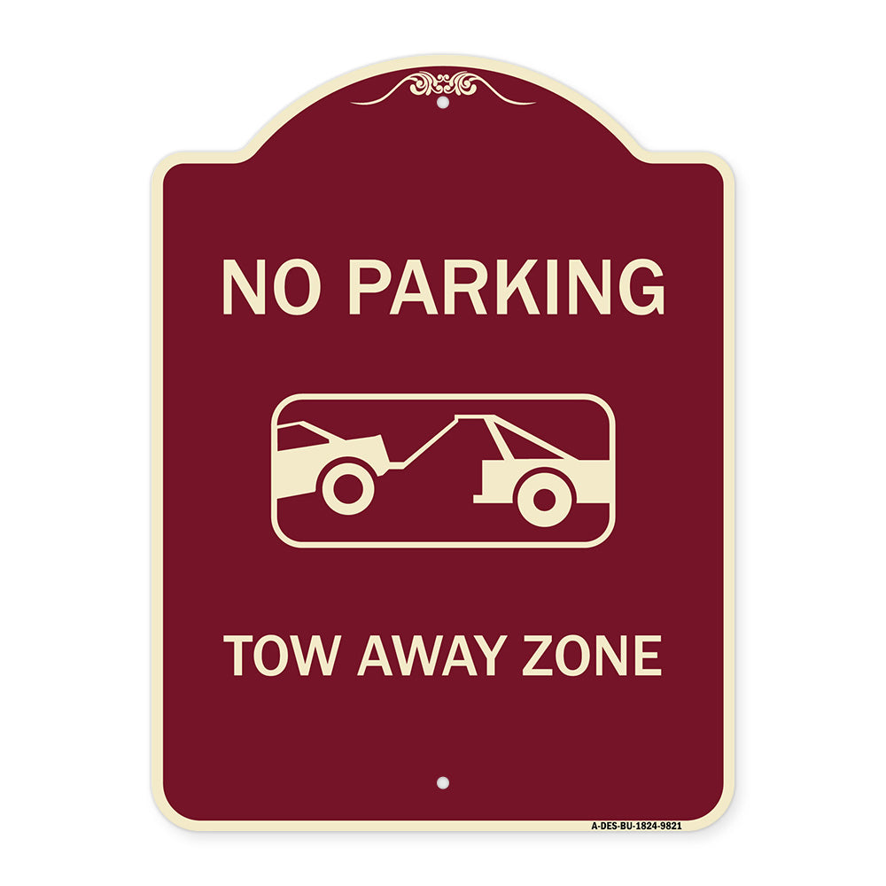 No Parking Tow Away Zone