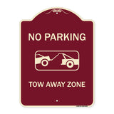 No Parking Tow Away Zone