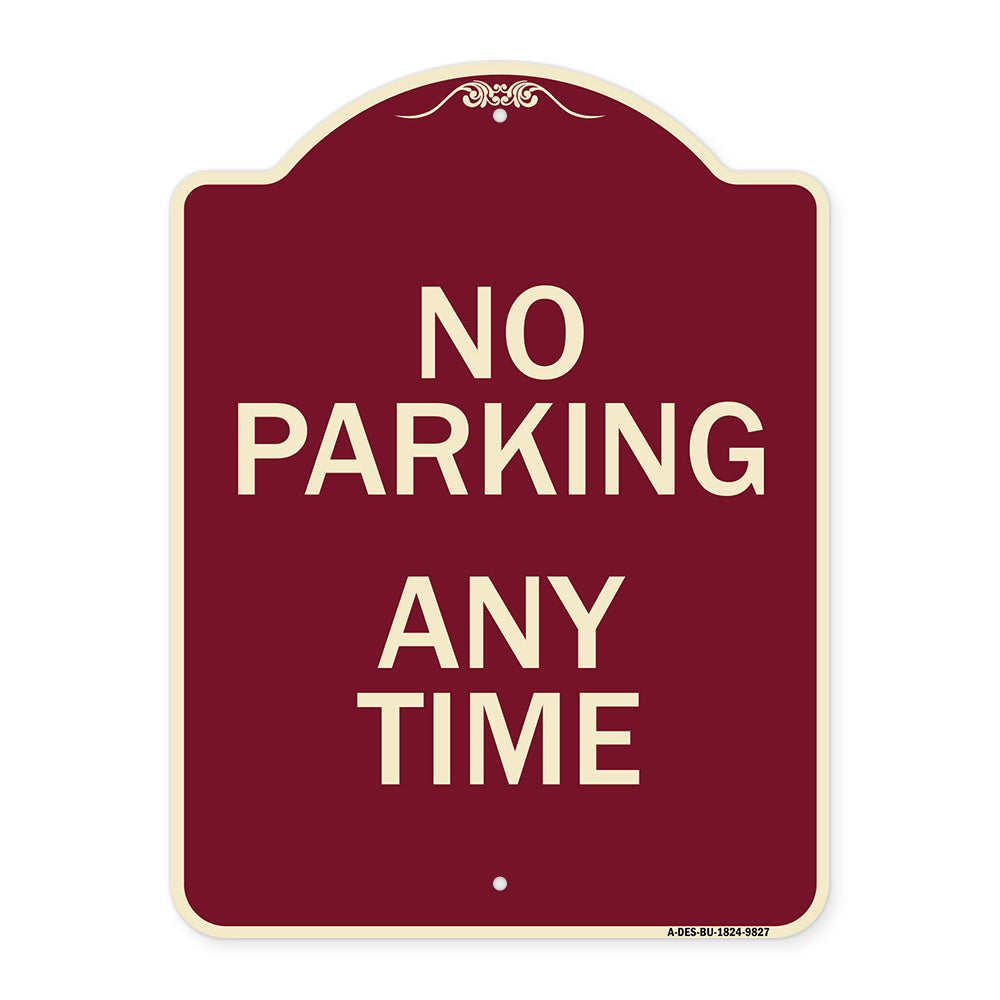 No Parking Any Time