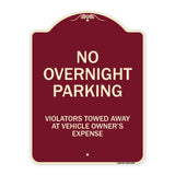 No Overnight Parking