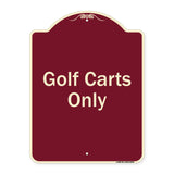 Golf Carts Only