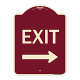 Exit With Right Arrow