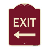 Exit With Left Arrow